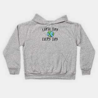 Earth Day Every Day Kids Hoodie